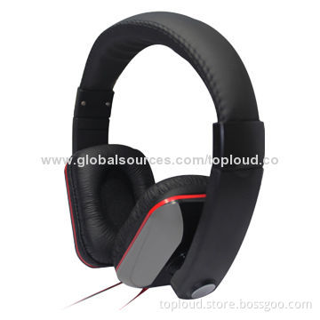 3.5mm jack headphone, 1.5m TPE cord for computer